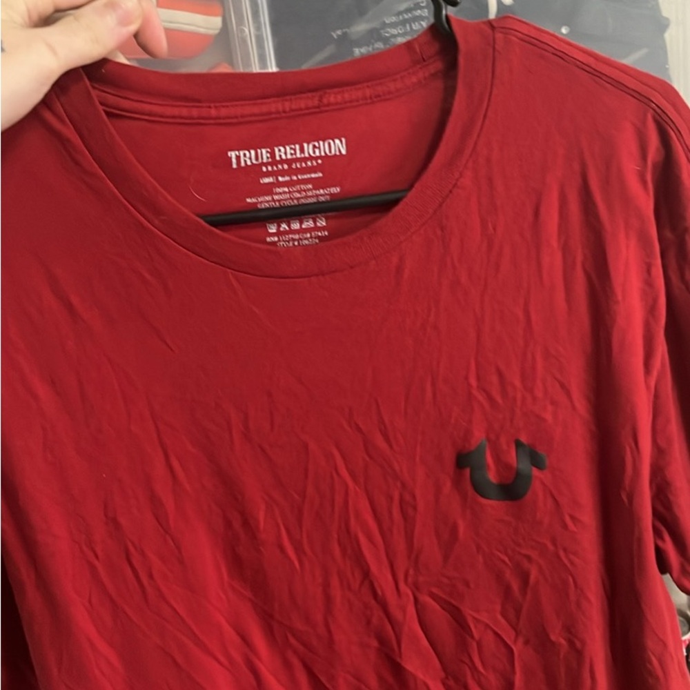 True Religion Men's Crimson Tee